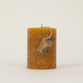 Sandalwood, Scented Coloured Pillar Candle - Sprouts of Bristol
