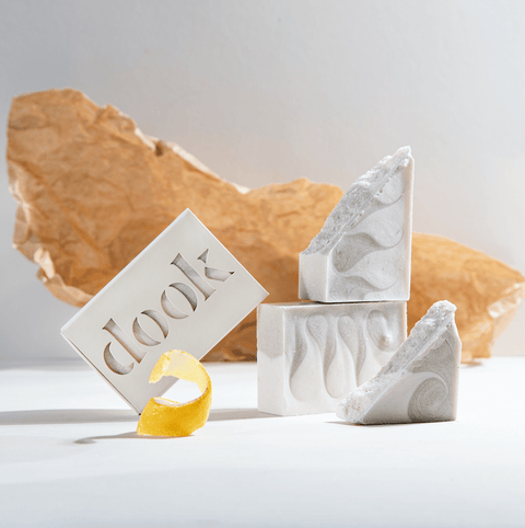 Scottish Salt Soap - Bergamot, Juniper & Rose Geranium - Sprouts of Bristol