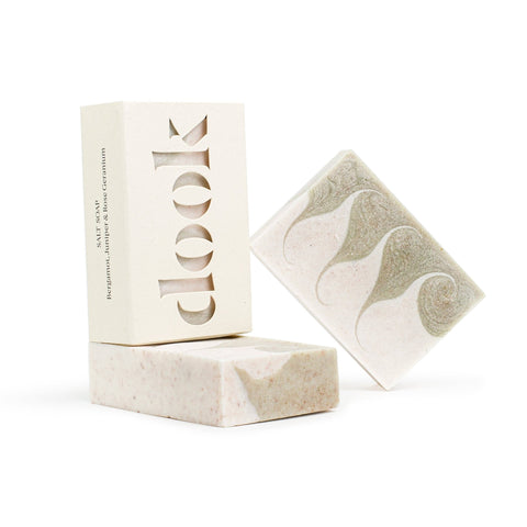 Scottish Salt Soap - Bergamot, Juniper & Rose Geranium - Sprouts of Bristol