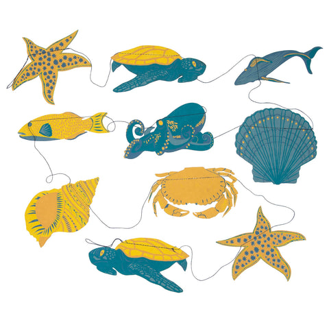Sealife Sewn Garland - Sprouts of Bristol