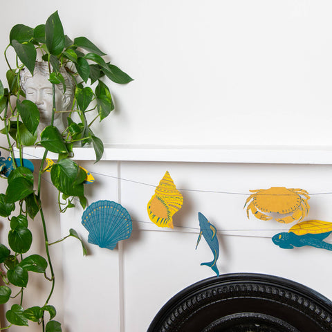 Sealife Sewn Garland - Sprouts of Bristol