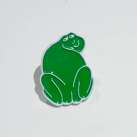 Sexy Frog Pin Enamel Badge - Sprouts of Bristol