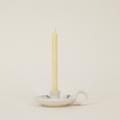 Sky Blue Brushmark 1/2" Candle Holder with Handle - Sprouts of Bristol