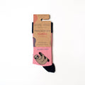 Sloth Socks | Bamboo Socks | Salmon Socks | Sleepy Socks - Sprouts of Bristol