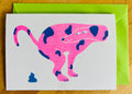 Spotty Dog Riso Greetings Card - Sprouts of Bristol