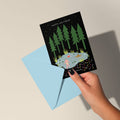 Stay Wild Swimming Birthday Card | Nature Card | Folky Card - Sprouts of Bristol