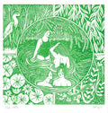 Still Water Risograph Art Print - Sprouts of Bristol