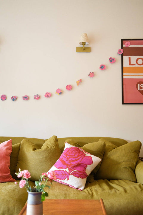 Summer Garden Sewn Garland - Sprouts of Bristol