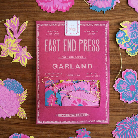 Summer Garden Sewn Garland - Sprouts of Bristol