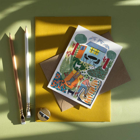 The Garden | Everyday greetings card | Nature, gardener - Sprouts of Bristol