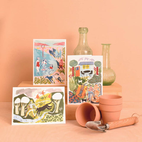 The Garden | Everyday greetings card | Nature, gardener - Sprouts of Bristol