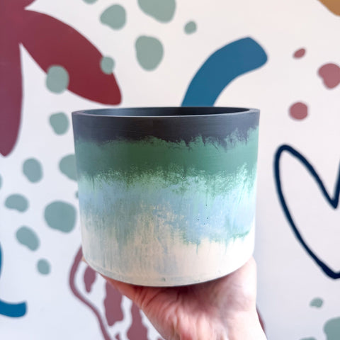 The Orchid Bee Jesmonite Pot [Beneath the Canopy RHS Collab] - Sprouts of Bristol