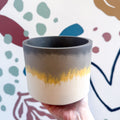 The Yellow - Footed Tortoise Jesmonite Pot [Beneath the Canopy RHS Collab] - Sprouts of Bristol