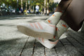 Tiger Moth Socks | Bamboo Socks | Green Socks | UK Socks - Sprouts of Bristol