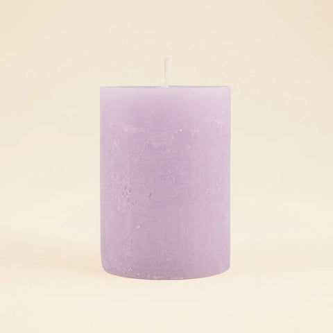 Tranquillity Fragranced Coloured Pillar - Sprouts of Bristol