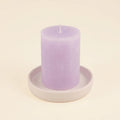 Tranquillity Fragranced Coloured Pillar - Sprouts of Bristol