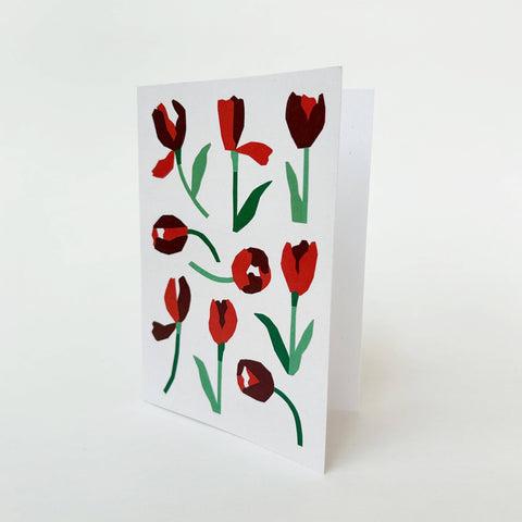 Tulips Greetings Card - Sprouts of Bristol