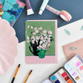 Vincat and Roses Cat Greetings Card - Sprouts of Bristol