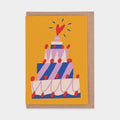 Wedding Cake Greetings Card by Sue Doeksen - Sprouts of Bristol