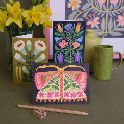 Whimsical Flowers 2 | Everyday greetings card | Spring 2026 - Sprouts of Bristol