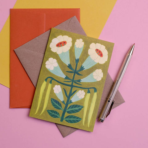Whimsical Flowers 2 | Everyday greetings card | Spring 2026 - Sprouts of Bristol
