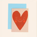 Wonky Heart Love Card | Anniversary | Valentine's Day - Sprouts of Bristol