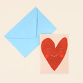 Wonky Heart Love Card | Anniversary | Valentine's Day - Sprouts of Bristol