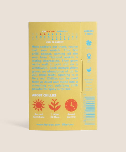 Chilli 'Thai Hot' Seeds - Sprouts of Bristol
