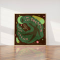 Dreamer Art Print, Dreamy Spiritual Illustrated Wall Art - Sprouts of Bristol