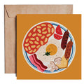 English Breakfast Greetings Card - Sprouts of Bristol