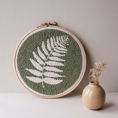 Fern Beginner Punch Needle Kit - Sprouts of Bristol