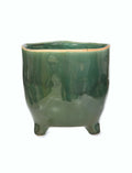 Forest Green Positano Pot - 20cm - Sprouts of Bristol