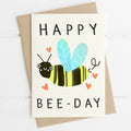 Happy Bee Day Greetings Card - Sprouts of Bristol
