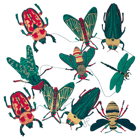 Insects Sewn Garland - Sprouts of Bristol