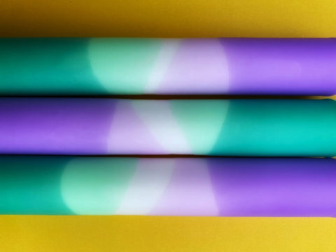 Lavender Fields - Dip Dye Dinner Candle Trio - Sprouts of Bristol