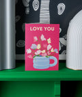 Love You Sweet Pea Greetings Card - Sprouts of Bristol