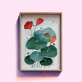 Nasturtium Illustrated Print - Sprouts of Bristol