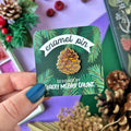 Pinecone Enamel Pin - Sprouts of Bristol