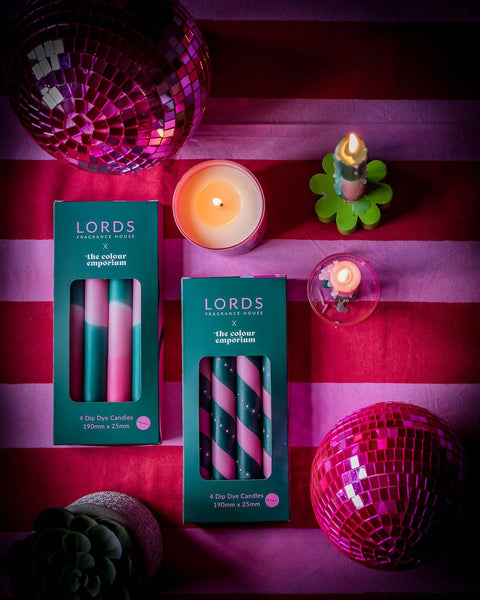 Positano 4 pack collab hand dipped candles - Sprouts of Bristol