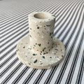 Putty Terrazzo Jesmonite Candle Stick Holder - Sprouts of Bristol