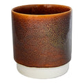 Reactive Glazed Planter in Amber - Sprouts of Bristol