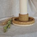 Sandstone Ceramic Candlestick Holder - Sprouts of Bristol
