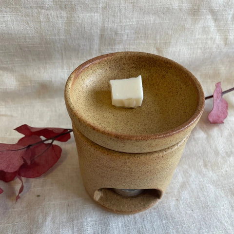 Sandstone Ceramic Wax Melt Burner - Sprouts of Bristol