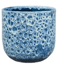 Sapphire Reactive Glaze Planter - Sprouts of Bristol