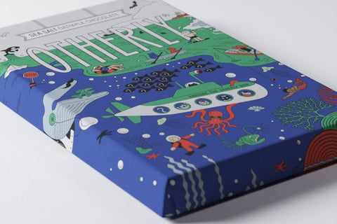 Sea Salt // 130G// Vegan // OATM*LK CHOCOLATE BAR - Sprouts of Bristol