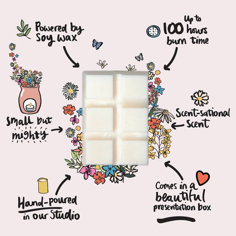 Solitude Wax Melt Bar | Nutmeg. Patchouli. Ginger - Sprouts of Bristol