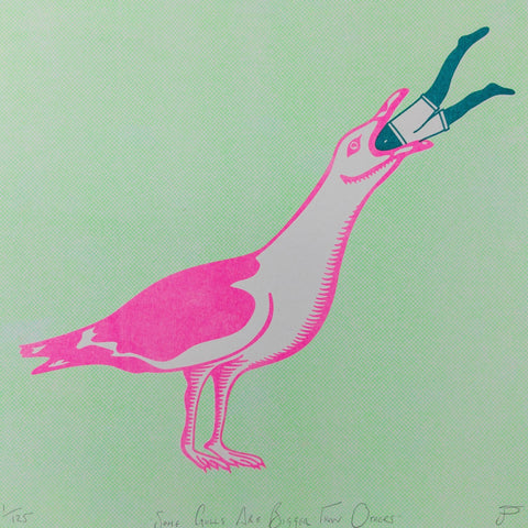 Some Gulls Are Bigger Than Others - Sprouts of Bristol