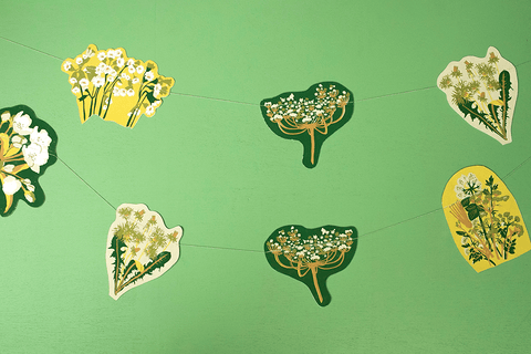 Spring Blooms Sewn Garland - Sprouts of Bristol