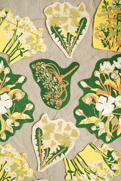 Spring Blooms Sewn Garland - Sprouts of Bristol