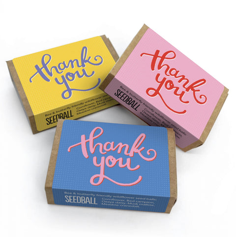 Thank You Seedball Box - Sprouts of Bristol